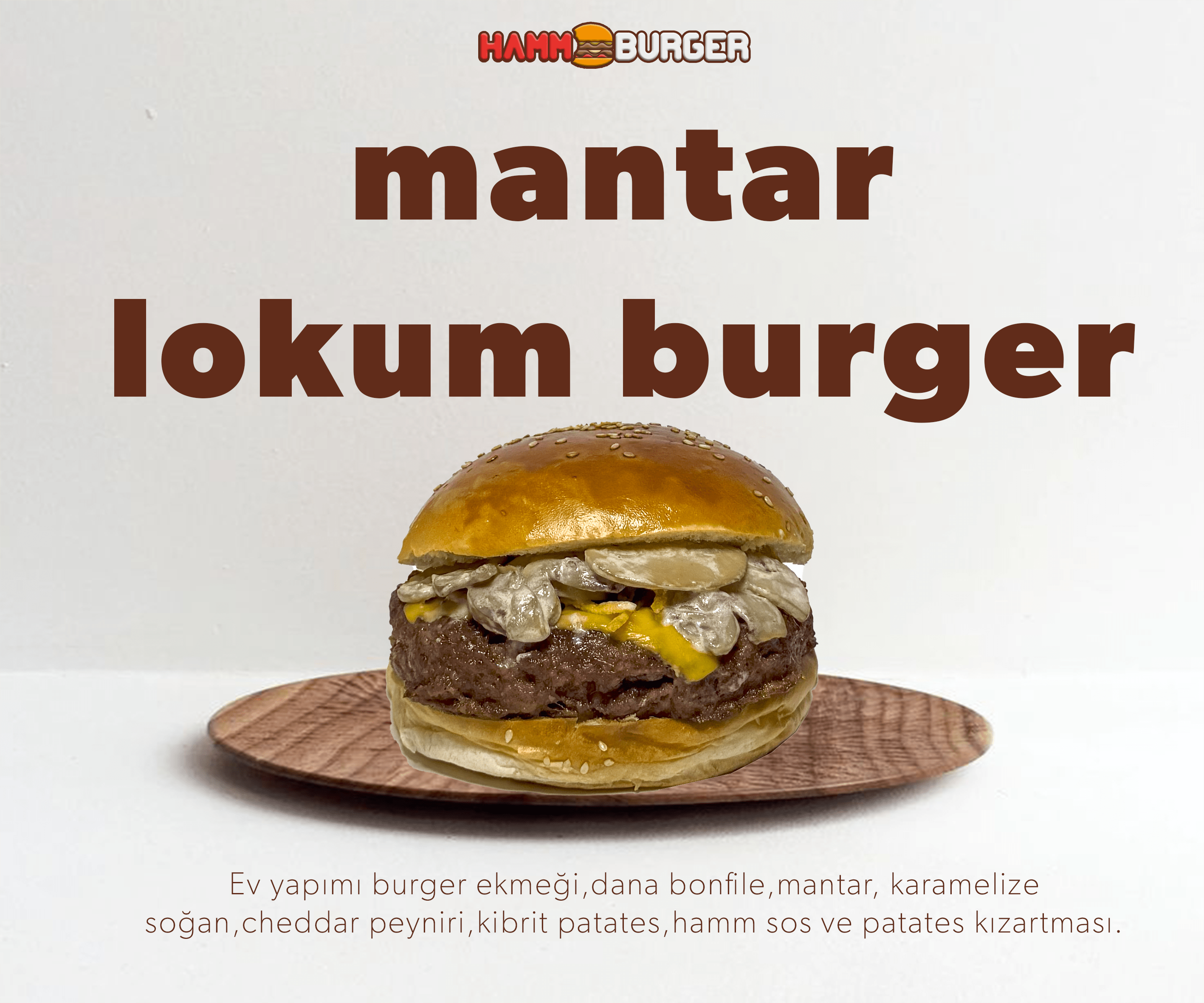 Mantar Lokum Burger