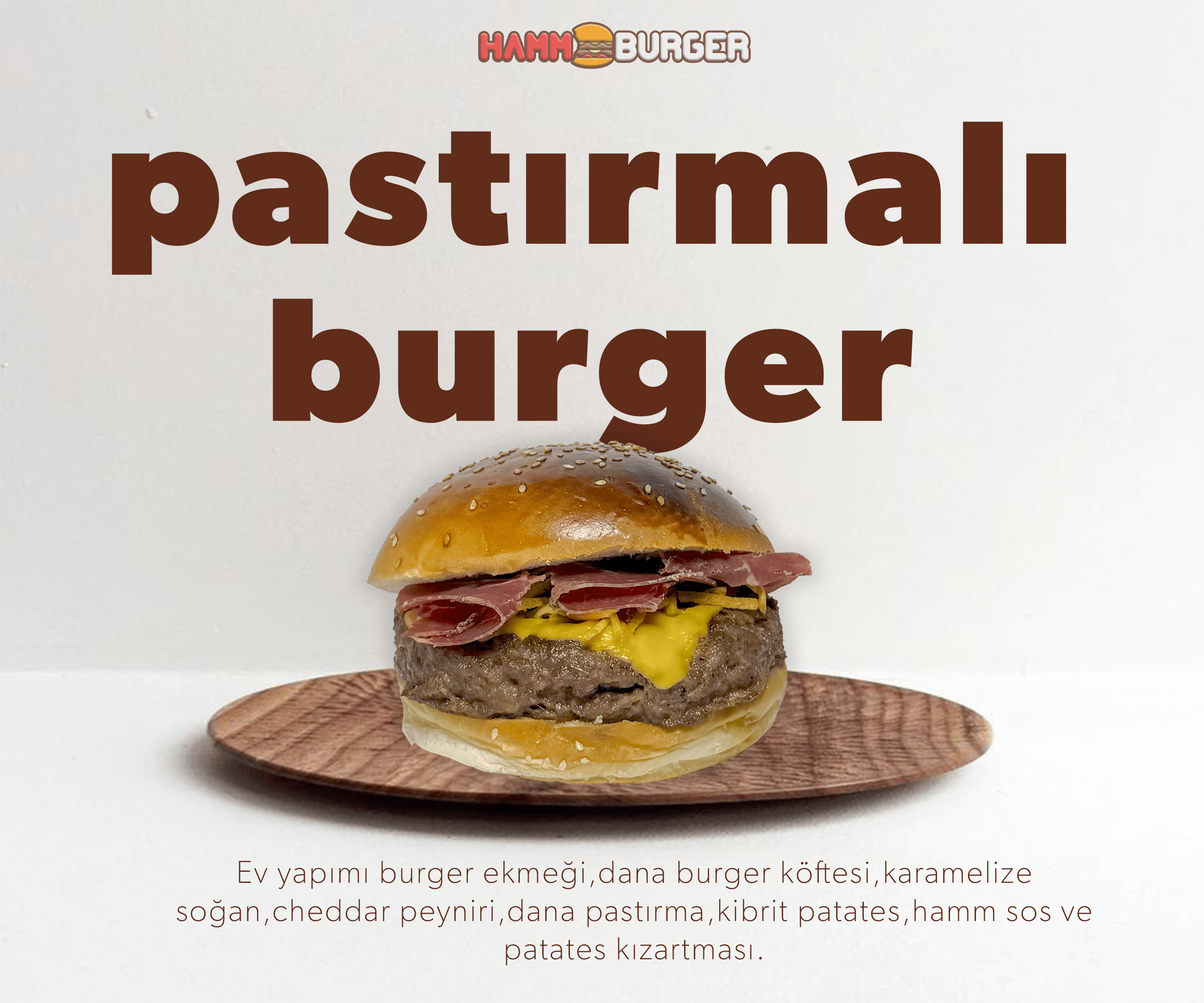 Pastirmali Burger