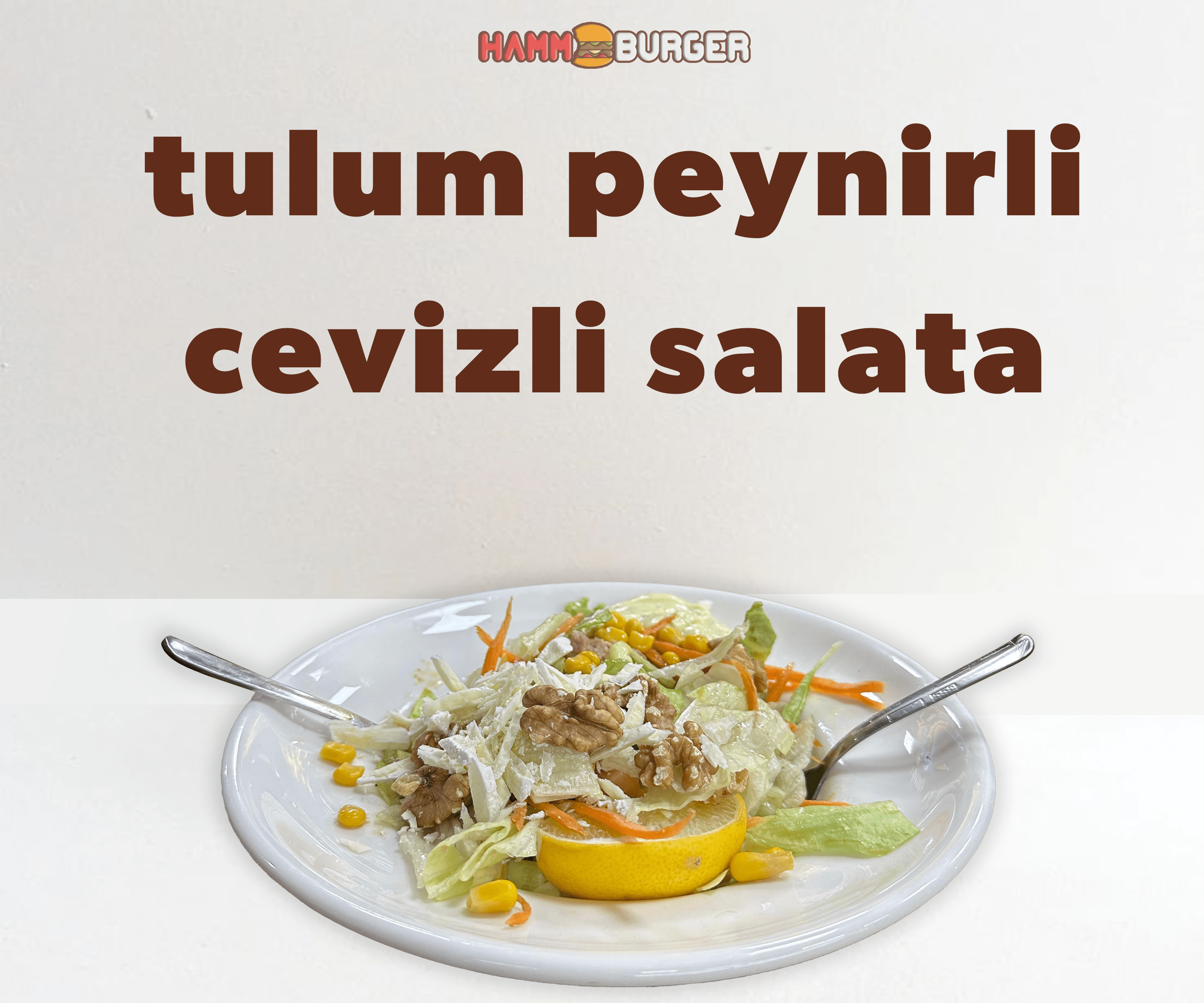 Tulum Peynirli Cevizli Salata