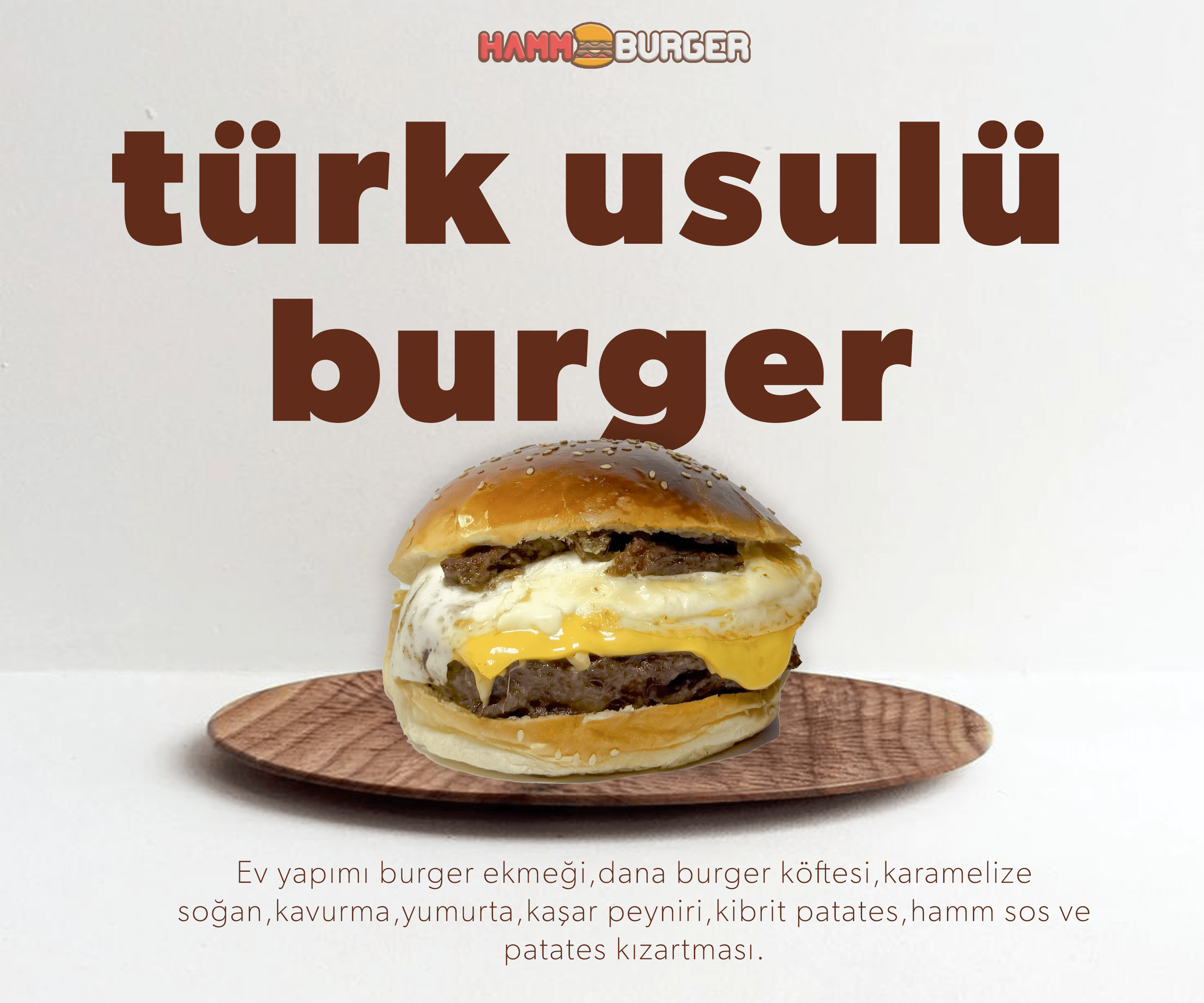 Turk Usulu Burger